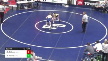 92 lbs Quarterfinal - Santino Sloboda, Butler vs Dominic Deputy, Chestnut Ridge