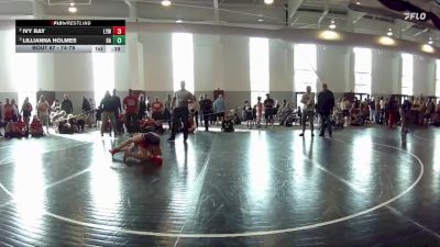 74-78 lbs Semifinal - Lillianna Holmes, 84 Athletes vs Ivy Ray, Lebanon Youth Wrestling