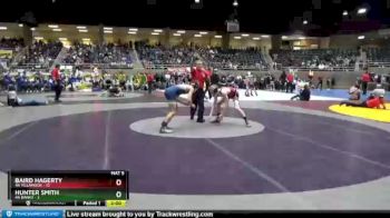 126 lbs Finals (8 Team) - Hunter Smith, 4A Banks vs Baird Hagerty, 4A Tillamook