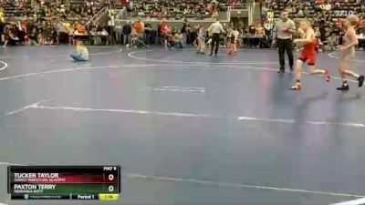 80 lbs Champ. Round 2 - Tucker Taylor, Sebolt Wrestling Academy vs Paxton Terry, Nebraska Boyz