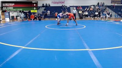 133 lbs Quarterfinal - Jj McComas, Oklahoma State vs Ace Hobbs, Southeast Community College