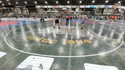 160 lbs Semifinal - Aiden Robinson, Roosevelt Mustangs vs Austin Gillis, North Union