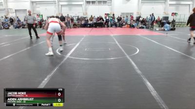 175 lbs Round 5 (10 Team) - Aiden Armbrust, Machine Shed vs Jacob Hoke, Dayton Bandits