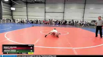 110 lbs Round 1 (6 Team) - Adonai Garza, Agression Legionaries vs Bailey Holman, Poway Elite