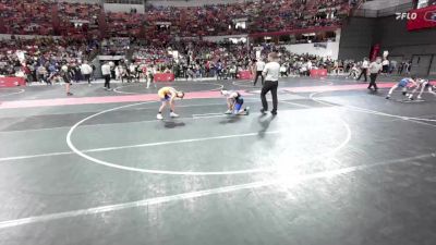 76 lbs Cons. Round 3 - Hayes Taylor, Lancaster Wrestling Club vs Luke Kidder, Hartford