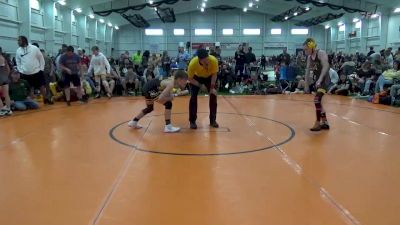 96 lbs Round 2 - Mayson Simmons, West Virginia Wild vs Owen Patchen, Dayton Bandits