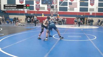 139 lbs Semifinal - Drake McClure, Bentworth vs Jacob Stewart, Burrell