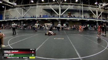 84 lbs Finals (2 Team) - Toby Bong, Doughboy vs Wesley Vincent, Yale Street