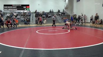 215 lbs Round 5 - Riley Merschman, New London vs Sam Mason-Goff, Washington