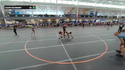 95 lbs Cons. Round 5 - Calvin Woodberry, Unattached vs Gavin Brent, Unattached