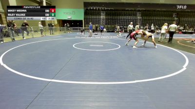 125 lbs Consi Of 16 #2 - Mikey Medina, Colorado Mesa vs Riley Valdez, Colorado Mesa