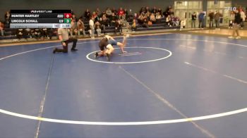 144 lbs Round 2 (16 Team) - Hunter Hartley, Augusta vs Lincoln Schall, Kearney JV