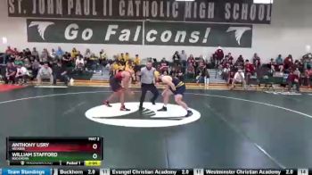 170 lbs Round 1 - Anthony Usry, Weaver vs William Stafford, Buckhorn