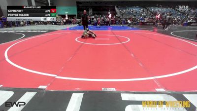67 lbs Semifinal - AJ Puckett, Alpha Elite vs Porter Fulger, Alpha Elite
