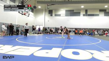 190 lbs Rr Rnd 3 - Liberty Kinslow, Henryetta vs Mallory Houston, Bookert T Washington