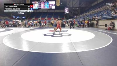 157 lbs 7th Place Match - Eli Esguerra, OH vs Gabriel Delgado, NV