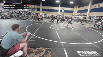 150 lbs Consi Of 64 #2 - Kayden Polkey, Pleasant Grove Hs vs Ayden Hunter, 208 Spartans