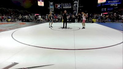 132 lbs Cons 64 #1 - Kameron Pilege, NE vs Hayden Cook, AL