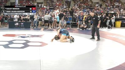 125 lbs 3rd Place Match - Kailey Benson, MO vs Ruby Julien-Newsom, CA