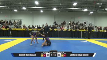 Annabelle Grace Christie vs Madison Marie Taggart 2026 Pan IBJJF Jiu-Jitsu No-Gi Championship