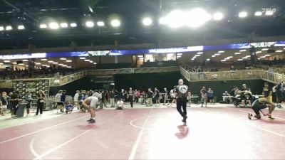 175 lbs Champ. Round 1 - Christien Velus, Olympic Heights vs Chace Meggs, East Ascension