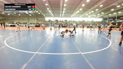 75 lbs 5th Place - Colton Chambers, Quest School Of Wrestling MS vs Liam Reeves, Revival Orange