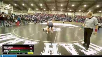 235 lbs Champ. Round 1 - Keilikki Nau Rarick, Westlake vs Zoie Nerch, Copper Hills