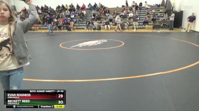 JV-5 lbs Round 3 - Charles Lahey, Dubuque Hempstead vs David Tillinghast, Urbandale