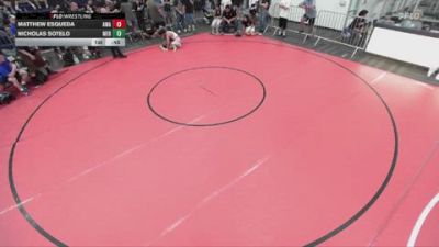 132 lbs Champ. Round 3 - Matthew Esqueda, Arete Wrestling Academy vs Nicholas Sotelo, Mercenary