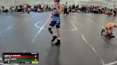 84 lbs Round 1 (8 Team) - Lincoln Simpson, SHWA vs Bucky Smith, OMP