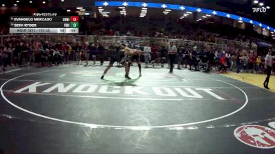 175 3A Quarterfinal - Seth Ryder, Venice vs Evangelo Mercado, Southwest Miami