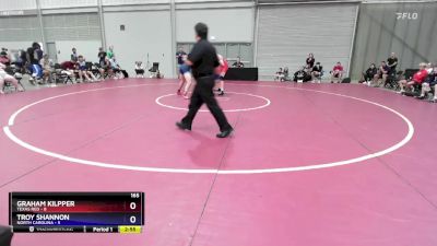 165 lbs Placement Matches (8 Team) - Graham Kilpper, Texas Red vs Troy Shannon, North Carolina