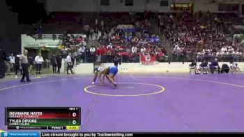 149 lbs Cons. Round 3 - Tyler Difiore, Luther College vs Devinaire Hayes, University Of Dubuque