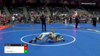 73 lbs Consolation - Koen Elam, Team Tulsa WC vs James Hemmila, Arlington Cardinals