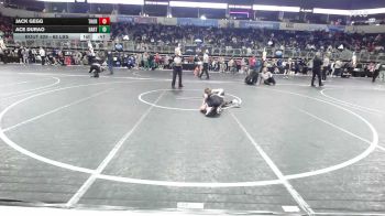 65 lbs Quarterfinal - Jack Gegg, Thoroughbred Wr Ac vs Ace Durao, Bartlesville WC