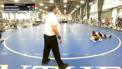 170 lbs Round Of 16 - Evan Petrovich, Quest School Of Wrestling Gold vs Jared Remington, MF Dynasty