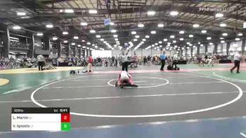 126 lbs Consi Of 32 #2 - Luke Martin, SC vs Victor Ignacio, CT