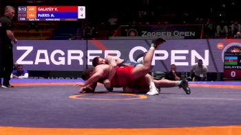 125 kg Rd 16 - Mason Parris, USA vs Vakhit Galayev, AZE