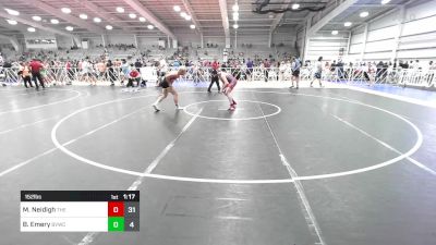 152 lbs Rr Rnd 1 - Michael Neidigh, The Asylum Red vs Brennan Emery, Buffalo Valley Wrestling Club White