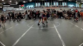110 lbs Round 4 (6 Team) - Ayden Fernandez, Florida Scorpions vs Jason Goff, KONG ELEM