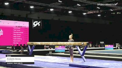 Anabelle Dewey - Beam, E.T.C. Gym - 2021 GK US Classic & Hopes Championship