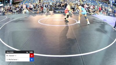 170 lbs Cons 8 #2 - Makayla Vasser, NE vs Isabella Mcfarlane, FL