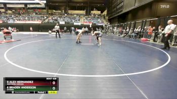 174 lbs Cons. Round 4 - 9 Alex Hernandez, Southern Oregon vs 6 Braden Anderson, Ottawa