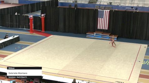 Gabriela Montano - Ribbon - 2021 Rhythmic Elite Qualifier
