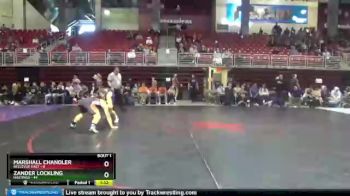 182 lbs Round 1 (8 Team) - Zander Lockling, Hastings vs Marshall Chandler, Bellevue East