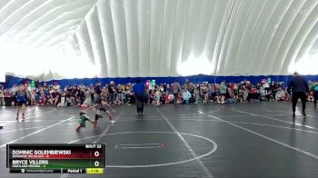 56 lbs Round 6 (8 Team) - Dominic Golembiewski, Donahue WA Black vs Bryce Villers, Highland Medina