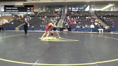 160 lbs Quarterfinal - Celina Cooke, Colorado Mesa University vs Alexis Burton, Fort Hays State