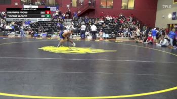 157 lbs Champ. Round 2 - Jonathan Fogus, Shorter vs Victor Jacinto, Life University