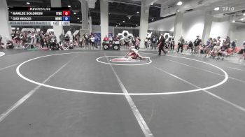 3rd Place Match - Marlee Solomon, Team Thunder Wrestling Club vs Gigi Bragg, Michigan Revolution Wrestling Club