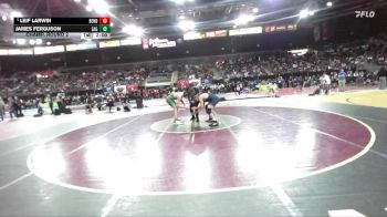 175 lbs Champ. Round 2 - Leif Larwin, Bend Senior vs James Ferguson, Eagle